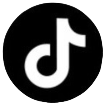 mini white tiktok logo